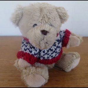 Mini Plush Teddy Bear with Sweater - Hugfun International